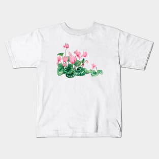 January 14th birthday flower Kids T-Shirt